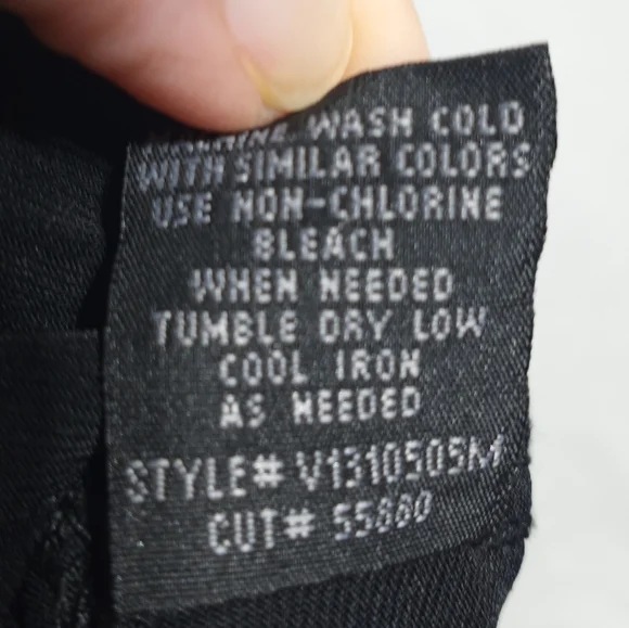 Connected Apparel Lisa Metal Detail Bar Black Faux Wrap Rouch Dress Size 10 - Picture 11 of 11